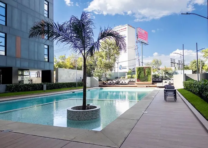 Nuevo Dpt L Alberca + Padel L Soumaya 10 Min Apartamento México DF